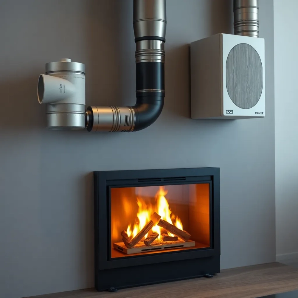 Jak podłączyć kominek do rekuperacji