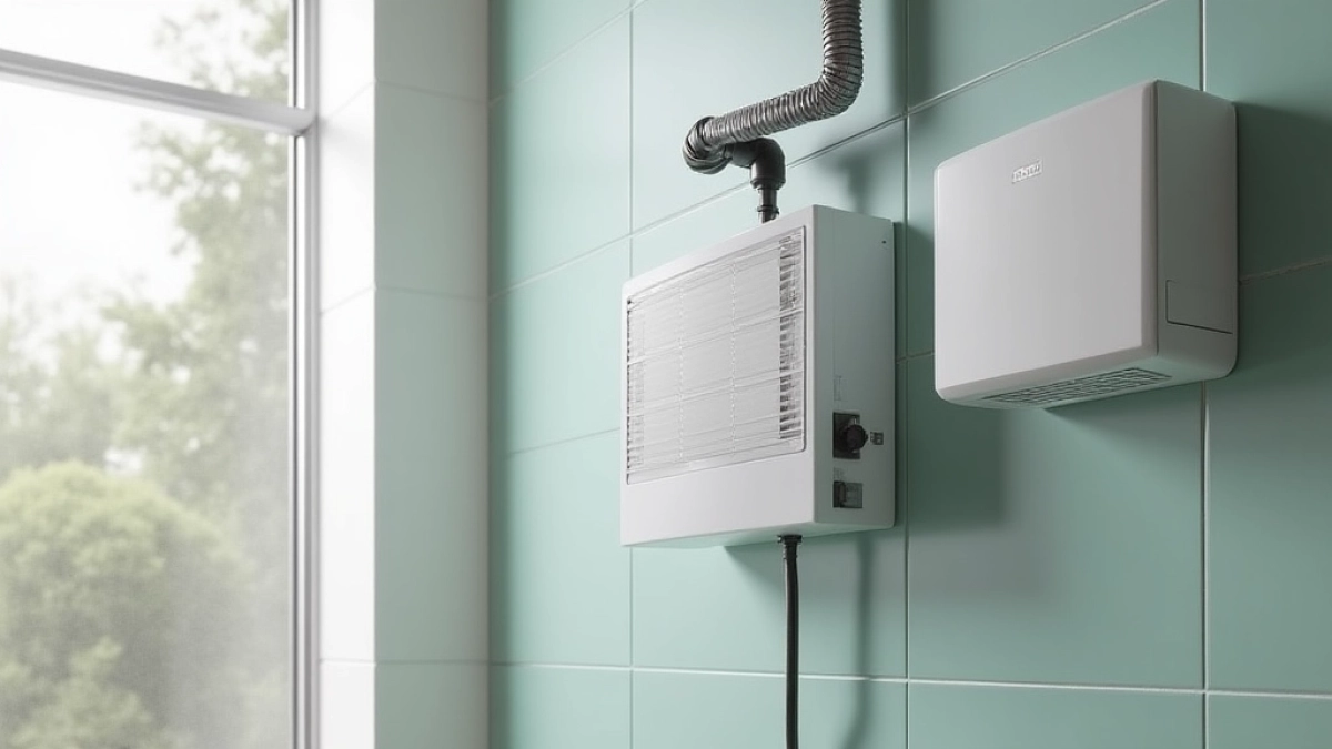 Rekuperator ścienny do łazienki