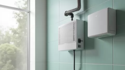 Rekuperator ścienny do łazienki